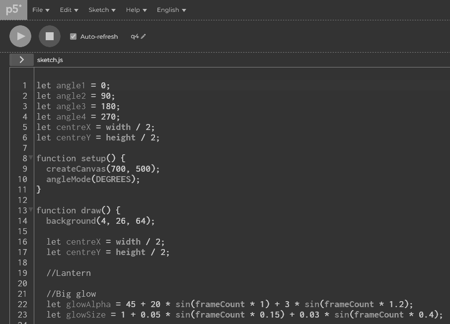 <strong><span class="theme-gradient">Creative Coding</span></strong>